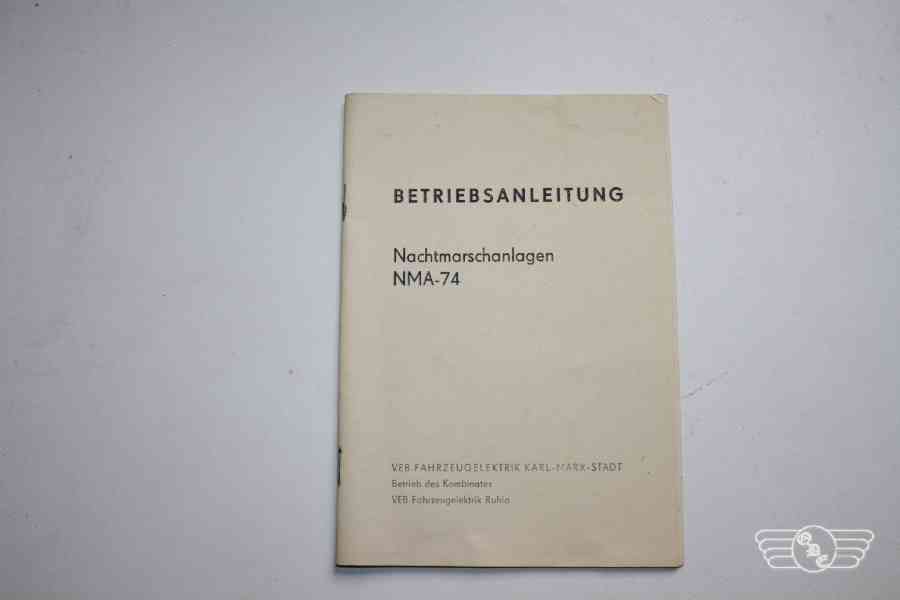 Anleitung für Nachtmarschanlagen